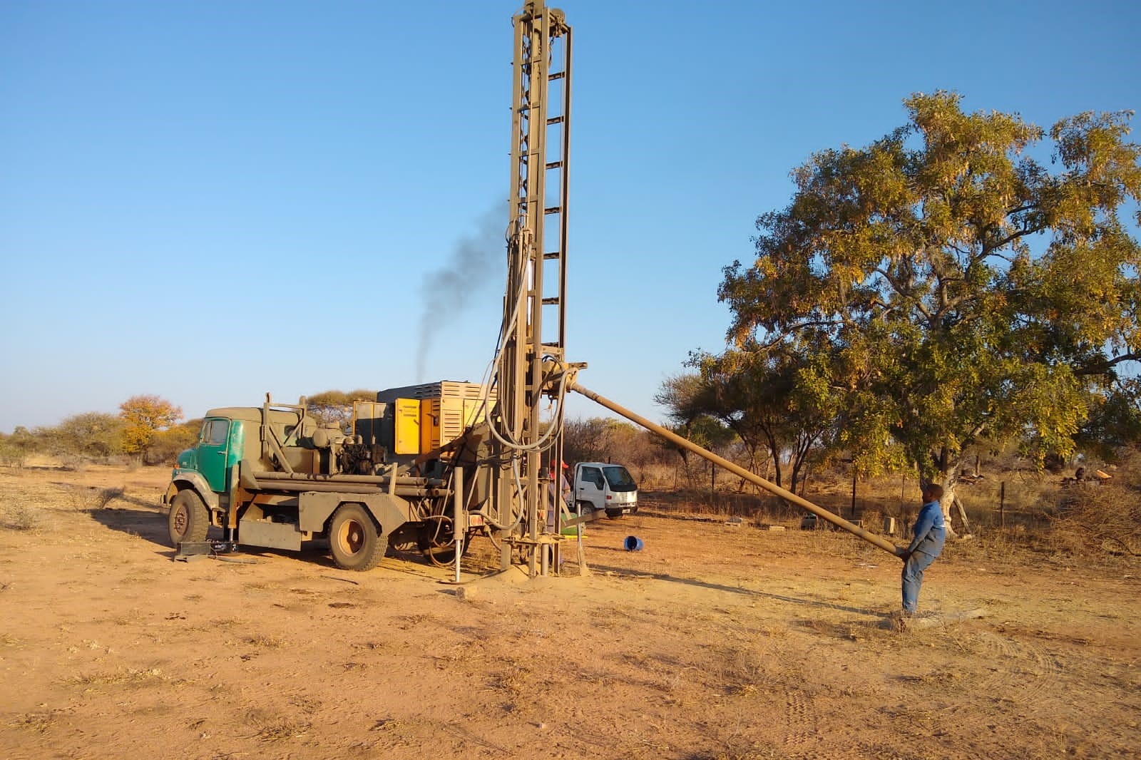 Drilling first well at Cogent Farm